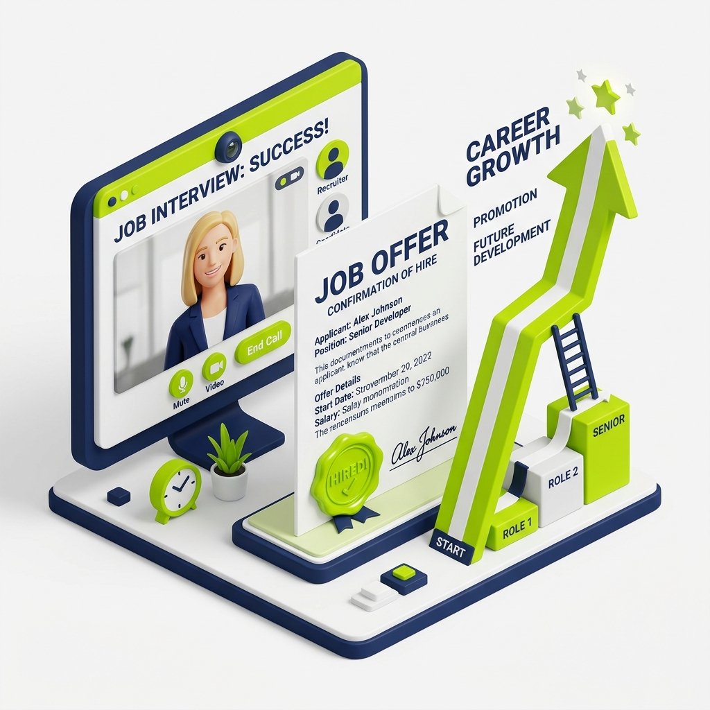 Career Growth Illustration