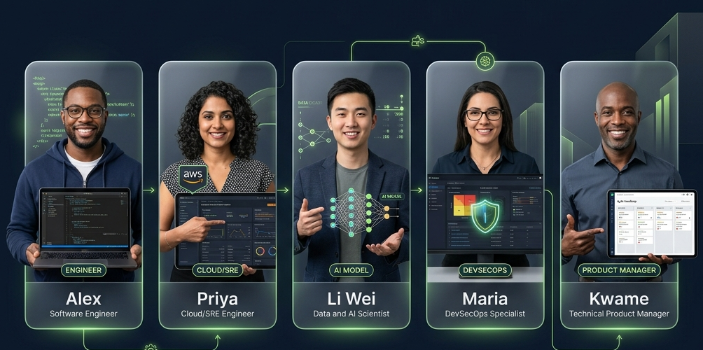 Tech Career Ecosystem Diversity Mosaic